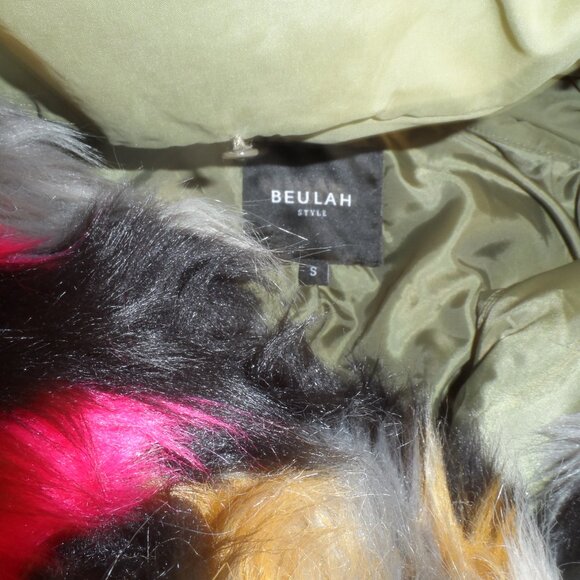 Winter woman coat olive color size S - Picture 10 of 14